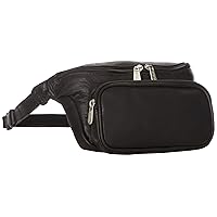 Large Classic Waist Bag, Black, One Size