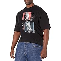 Marvel Big & Tall Wandavision Retro Boxups Men's Tops Short Sleeve Tee Shirt