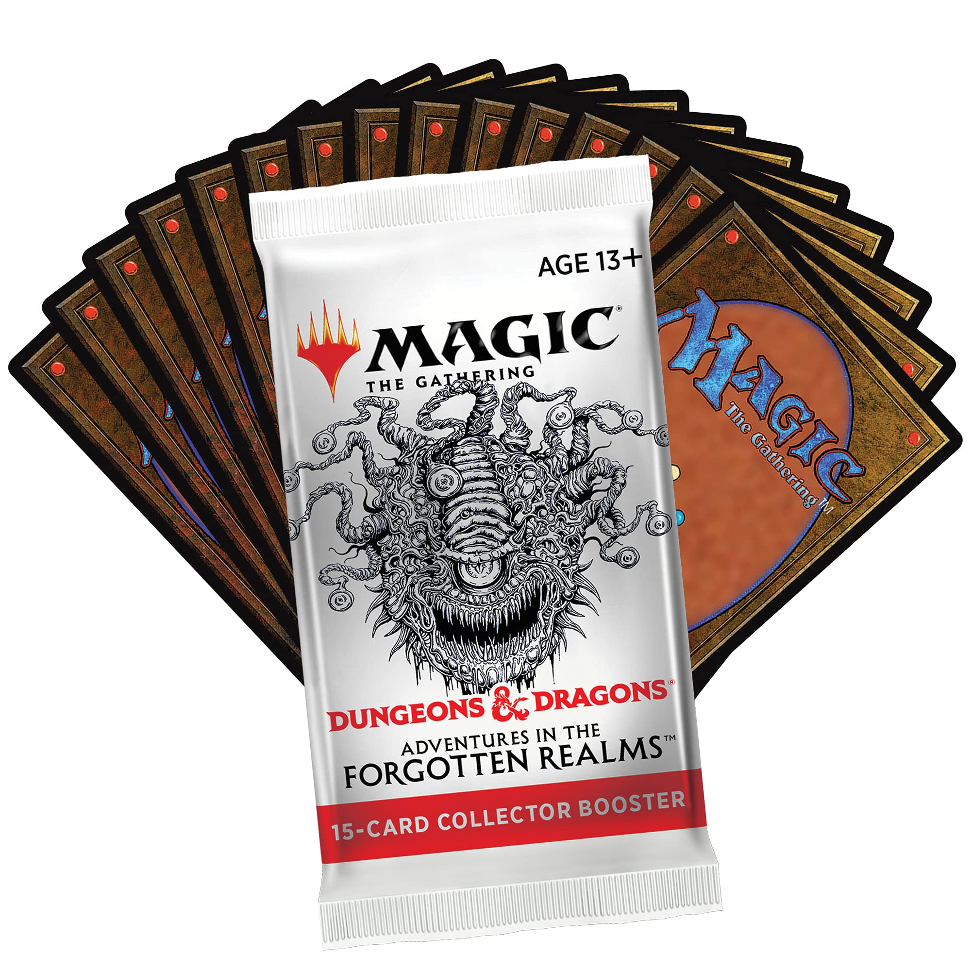 Magic: The Gathering Adventures in the Forgotten Realms Collector Booster Box | 12 Packs (180 Magic Cards)