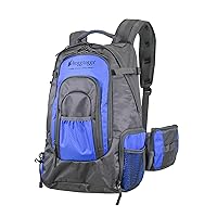 Frogg Toggs i3 Fishing Backpack, Blue, Tackle Storage, Includes 3-3600 Bait Trays