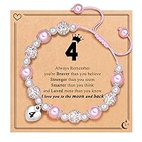PINKDODO Birthday Gifts for 4-10 Year Old Girl Bracelet Jewelry Gifts