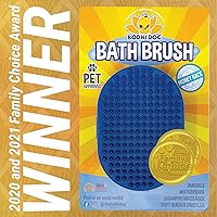 Grooming Shampoo Brush + Peppermint Dental Water Additive Bundle
