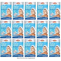 HYPOALLERGENIC Peel-off MASK - Deep Cleansing Mask - for 15 Applications (Pack of 15 units. 15 ml per unit)- for all skin types