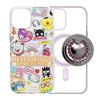 Sonix x Sanrio Case + Kuromi Magnetic Ring (Graphite) for MagSafe iPhone 15, 14, 13 | Hello Kitty and Friends Stickers