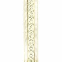 Offray, Ivory Cosette Craft Ribbon, 5/8-Inch x 12-Feet, 1 Count (Pack of 1)