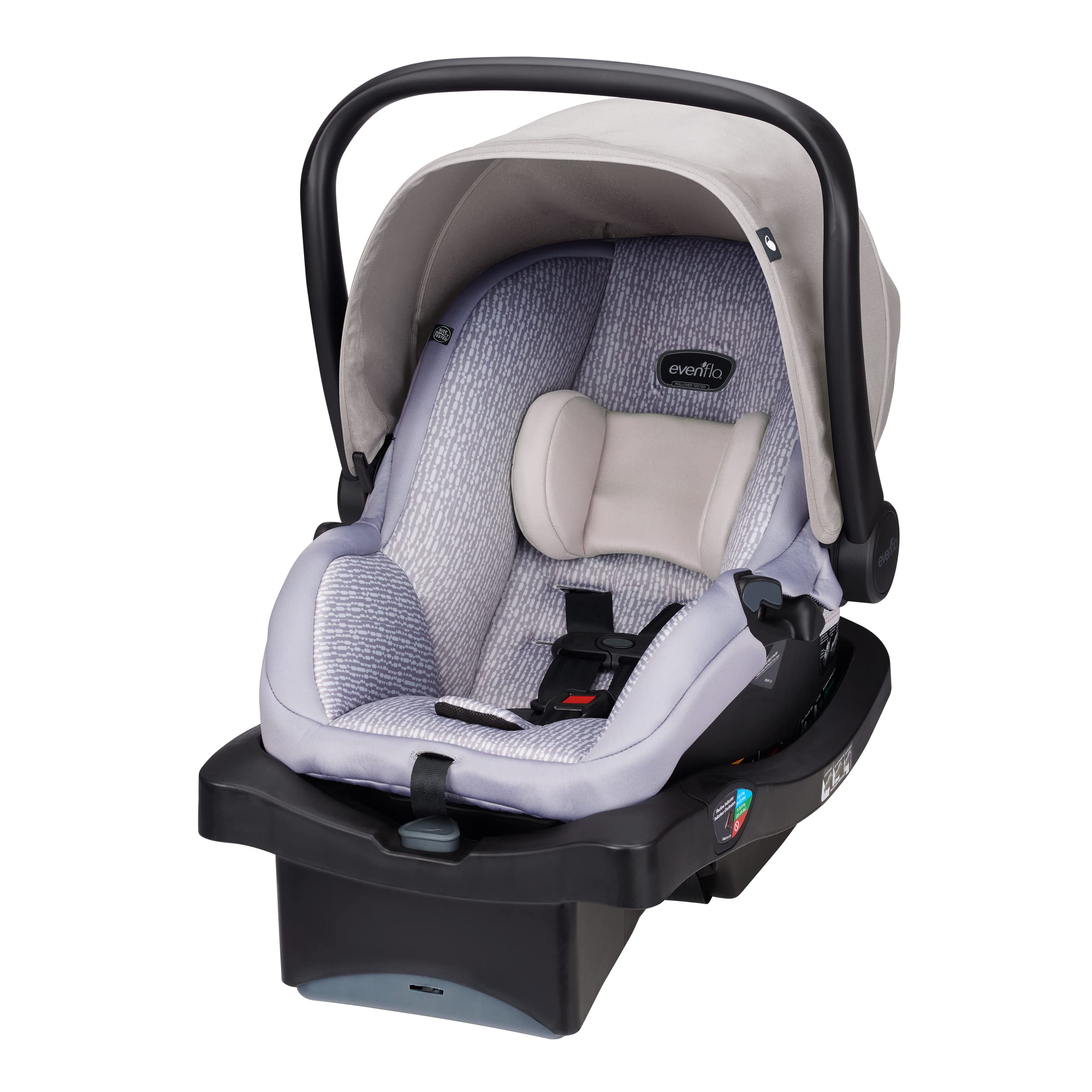 Evenflo LiteMax Infant Car Seat, 18.3x17.8x30 Inch (Pack of 1)