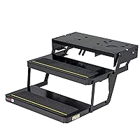Kwikee 32 Series Electric Step Frame Assembly for RV, Travel Trailers, and Motorhomes, Hidden Light, 8.5