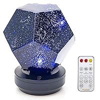 Galaxy Star LED Night Light Projector Bluetooth Music Player Rotating 3 Colours Adjustable Lights USB Cable Rechargeable Remote Control