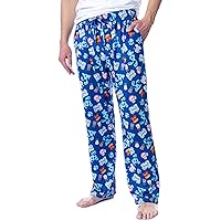 Nickelodeon Mens' Blue's Clues Icon Tossed Print Sleep Pajama Pants