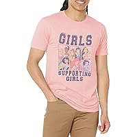 Disney Girl's Three Panel Princess Group T-Shirt