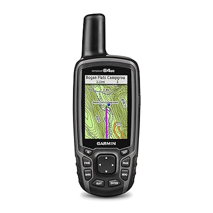 Garmin GPSMAP 64st, TOPO U.S. 100K with High-Sensitivity GPS and GLONASS Receiver