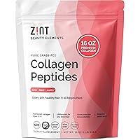Collagen Peptides Powder: Paleo & Keto Certified - Granulated Collagen Hydrolysate for Enhanced Absorption - Enzymatically Hydrolyzed Protein for Women & Men, 16 oz