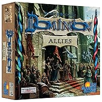 Rio Grande Games: Dominion: Allies, Expansion, Core Game Required for Play, Deck Building Game, Includes 400 New Cards, 2 to 4 Players, for Ages 14 and up