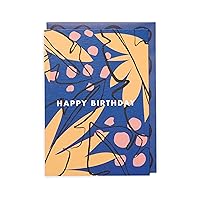 Greeting Card For Her/Friend With Envelope - Leaf Design