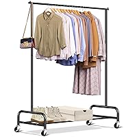 SLEEPING LAMB Heavy Duty Clothing Racks for Hanging Clothes Rack, 43