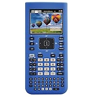 TINSPIREBLUESC Silicone Case for Texas Instruments TI Nspire CX/CX CAS Graphing Calculator, Blue