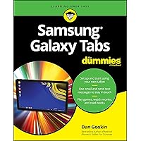 Samsung Galaxy Tabs For Dummies Samsung Galaxy Tabs For Dummies Paperback Kindle