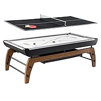 Air Hockey Multiple Styles, Game Table, Indoor Arcade Gaming Sets with Electronic Score Systems, Perfect for Family Game Rooms