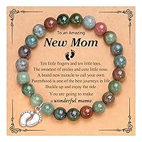 PINKDODO New Mom Gifts for Women, 1st Time Mothers Day Mom Mommy to Be Bracelet Gift
