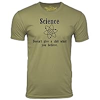 Science Doesn’T Give Atheist Shirt Funny Atheism Tee