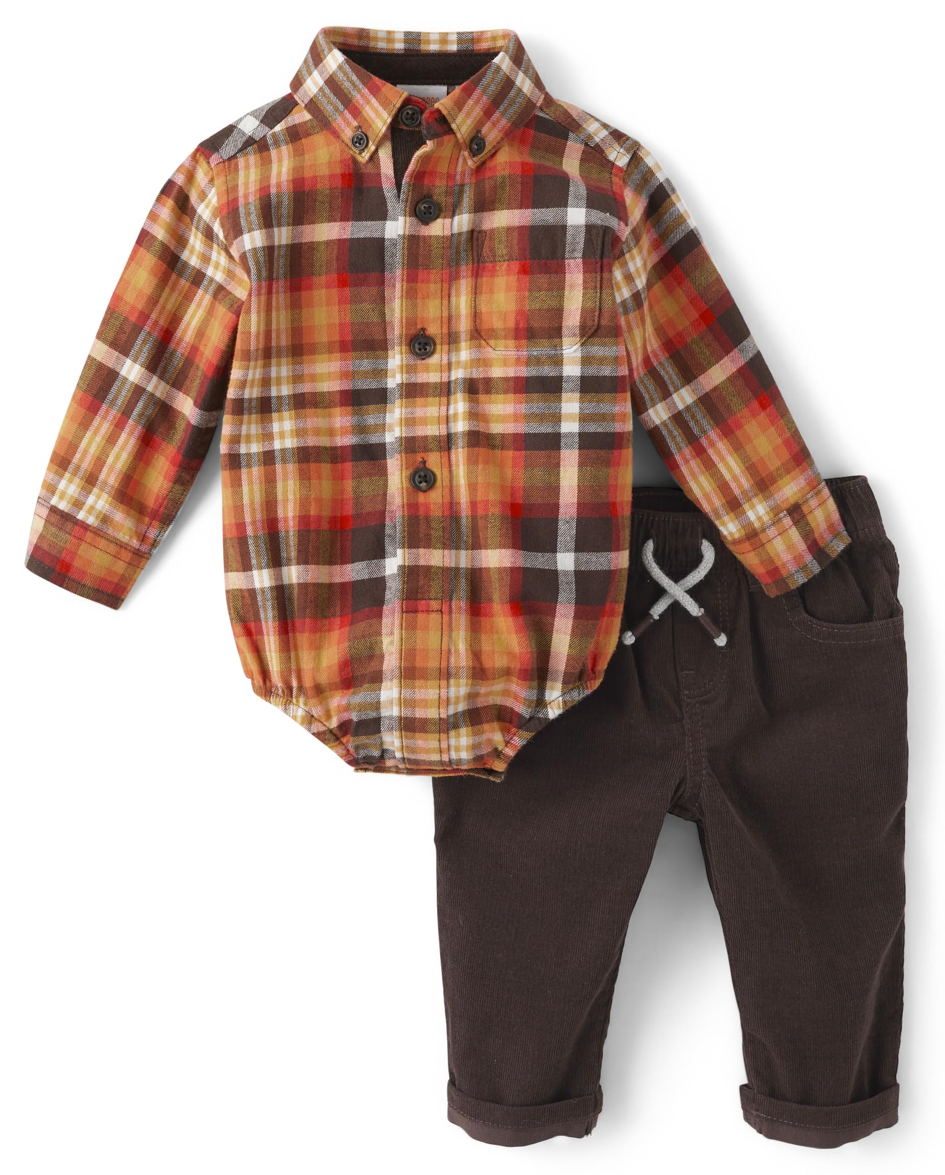 Gymboree Baby Boys 2-piece Special Occasion Top and Pant Suspender Set