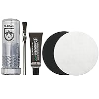 GEAR AID Wader and Boot Repair Kit for Neoprene and Breathable Waders, includes Aquaseal FD Adhesive and Patches