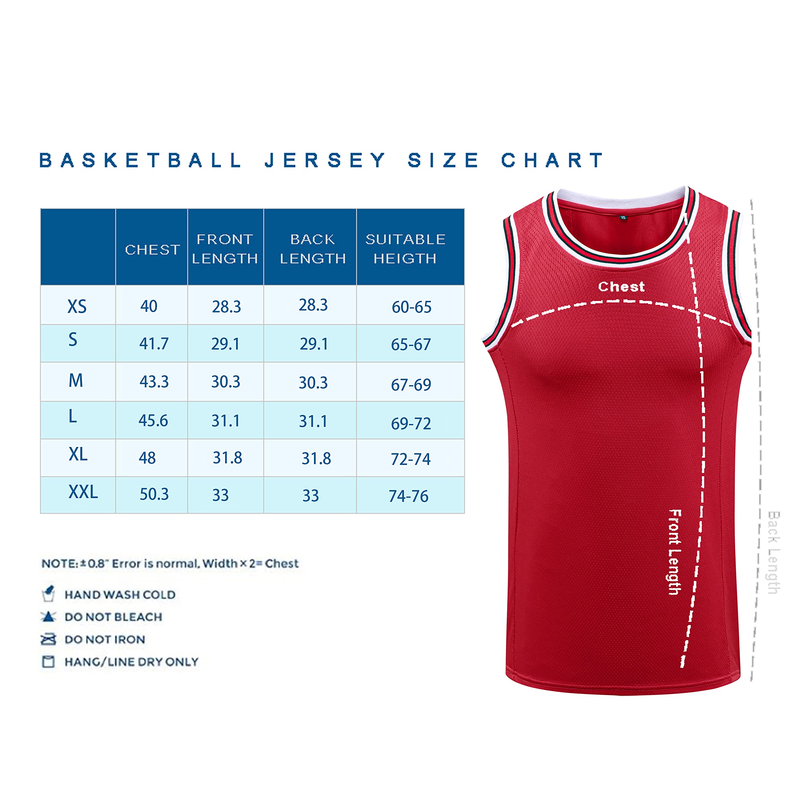 SHAJUNQI Basketball Jersey Men's Mesh Athletic Sports Shirts Training Practice - Blank Team Uniforms for Sports Scrimmage