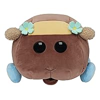 MGA Entertainment Pui Pui Molcar 11-Inch Choco, Ultrasoft Stuffed Animal Medium Plush Toy, Gift for Kids Girls Boys Collectors Ages 3 4 5 6 7+