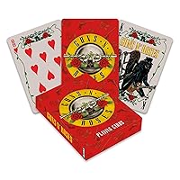 AQUARIUS Guns N' Roses Playing Cards – Guns N' Roses Themed Deck of Cards for Your Favorite Card Games - Officially Licensed Guns N' Roses Merchandise & Collectibles