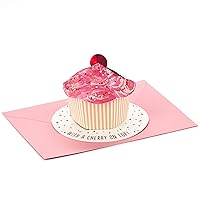 Hallmark Paper Wonder Birthday Pop Up Card (Cupcake)