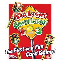Red Light, Green Light, 1-2-3 - Card Game for Ages 5 and Up