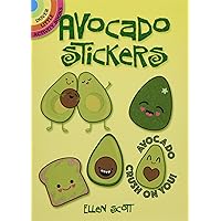Avocado Stickers (Dover Little Activity Books: Food) Avocado Stickers (Dover Little Activity Books: Food) Paperback