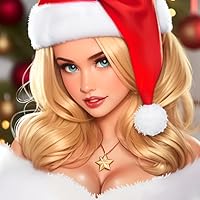 Christmas Hot Girl Adult Coloring Games