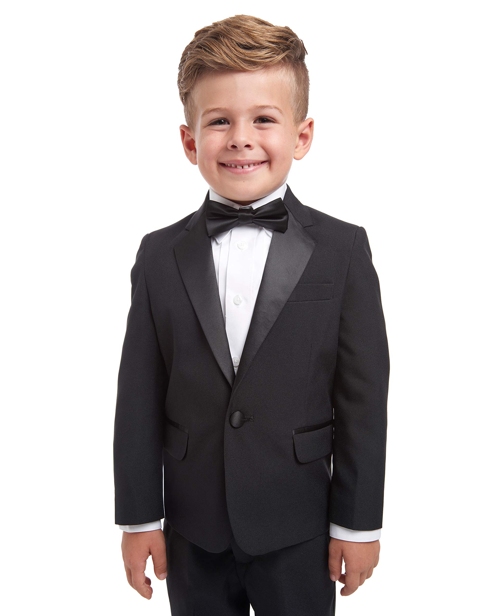 Nautica Baby Boys 4-Piece Tuxedo with Dress Shirt, Bow Tie, Jacket, and Pants