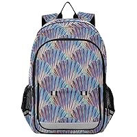 ALAZA Vintage Rainbow Shells Backpack Bookbag Laptop Notebook Bag Casual Travel Daypack for Women Men Fits15.6 Laptop