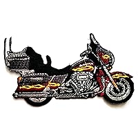 Nipitshop Patches Chopper Motorcycle Classic Bike Racing Cartoon Embroidered Patches Embroidery Patches Iron On Patches Sew On Applique Patch for Men Women Boys Girls Kids