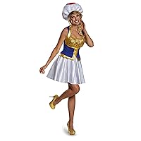 Toad Female Version Costume, Junior (7-9)