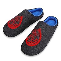 Guam Hook Men's Knitted Cotton Slippers Soft Comfort Warm House Casual Shoes