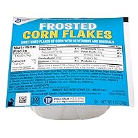 Frosted Corn Flakes Cereal Single Serve Bowl, 1 Oz (Pack of 96)