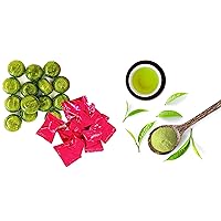Benifuuki Tea and benifuuki candy (30 pack) from Japanese Green Tea Co – Relaxation Green Tea – Easy to Prepare - Non-GMO - Ideal for Tea Lovers