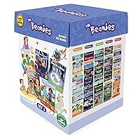 The Beanies Hi-Lo Diversity Decodable - Boxed Set 2-60 Book Set, All-in-1, Includes Phases 2-6, Reading Week-by-Week, Kids Ages 5+