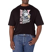 Marvel Big & Tall Black Widow Retro Men's Tops Short Sleeve Tee Shirt