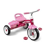 Pink Rider Trike, Outdoor Tricycle for Toddlers Age 3-5 (Amazon Exclusive)