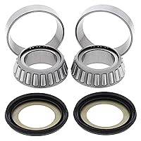 22-1024 Steering Stem Bearing Seal Kit Compatible with/Replacement for BMW Hyosung Sherco Suzuki Yamaha