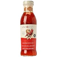 Ginger Sweet Chili Sauce – Sweet and Spicy Dip Cooking Sauce | Organic and Brings Natural Taste of Ginger, Chili, and Red Pepper | Full of Life and Good Health | 12.7 oz