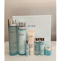 Hydrating Skincare Set for Dry, Irritated Skin with Hyaluronic Acid and Artesian Water, by Ohui Miracle Set 7 Items