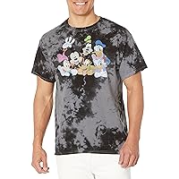 Disney Characters Mickey Group Young Men's Short Sleeve Tee Shirt