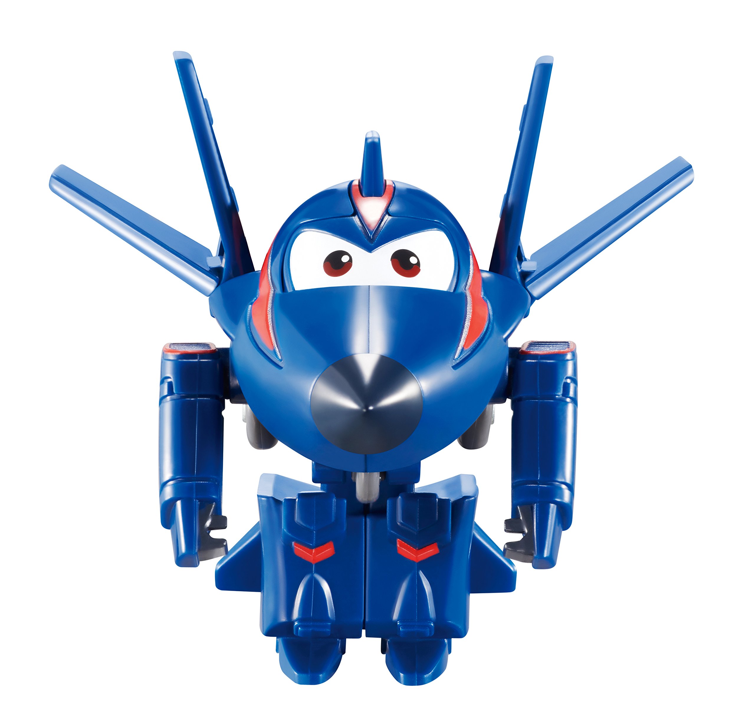Super Wings 2' Transform-a-Bot 4-Pack Flip,Todd,Agent Chase,Astra Airplane Toys Mini Action Figures Preschool Toy Plane Set for 3 4 5 Year Old Boys and Girls Kids Birthday Gift,Multicolored,US720040