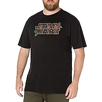 STAR WARS Big & Tall Tartan Logo Men's Tops Short Sleeve Tee Shirt