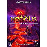 Cartographers: Map Pack 1, Nebblis | Expansion for The Award-Winning Game of Fantasy Map Drawing | Strategy Flip and Write Board Game | Ages 10+ | Family Game for 1-75 Players
